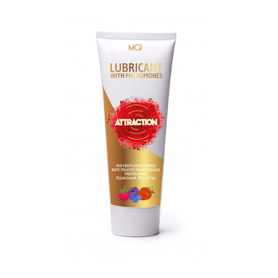Гель Flavored Lube с феромонами 75мл, с ароматом красных фруктов (LT2255) Гель Flavored Lube с феромонами 75мл, с ароматом красных фруктов (LT2255)