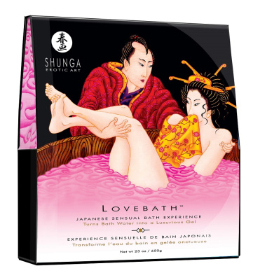 Порошок для принятия ванны LOVEBATH Фрукты Дракона 650 гр (6801 SG ЭМ)