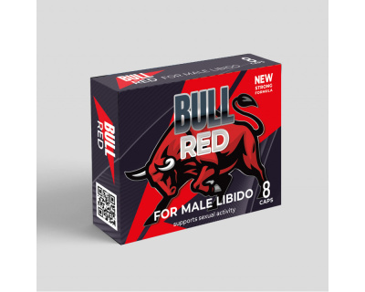 Концентрат пищевой для мужчин BULL RED (8 капсул), (4724)