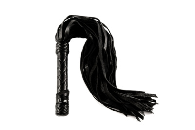 Флогер обычный с рукоятью 32мм с хвостами 35х10 BDSM SCALA (F-0002)