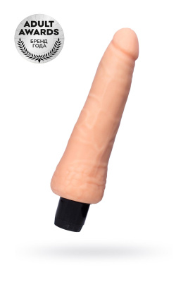 Реалистичный вибратор TOYFA A-Toys Lank, TPE, телесный, 20 см (0T-00008043)