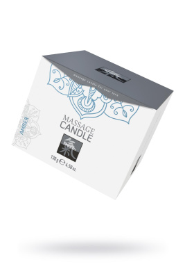 Массажная свеча HOT Shiatsu с ароматом Амбры, 130 мл (0T-00015060)