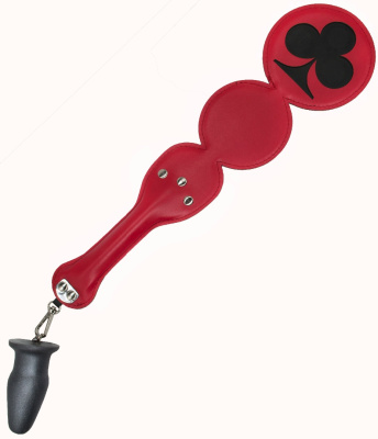 ШЛЁПАЛКА КАРТОЧНЫЕ МАСТИ ТРЕФЫ, (520600)