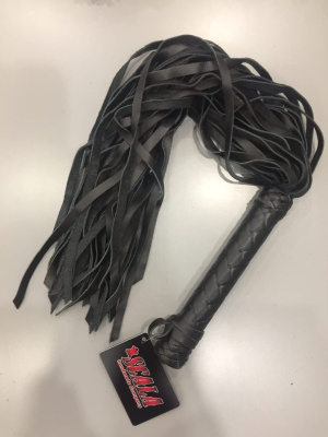 Флогер с рукоятью 32мм BDSM SCALA (FE-0002)