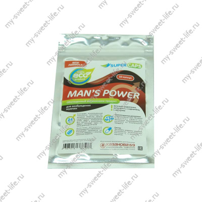 Средство для повышения потенции Man's Power (10 капсул) (sredspotMPow10k)