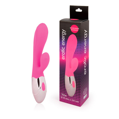 ВИБРОМАССАЖЁР L рабочей части 105 мм D 32 мм, 10 режимов вибрации, цвет розовый (EE-10263-6)