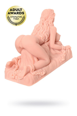 Мастурбатор реалистичный KOKOS ISABEL, TPR, телесный, 26 см (0T-00015925)